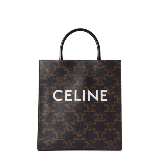 Celine Large Triomphe Canvas Vertical Cabas - Picture 4 of 4